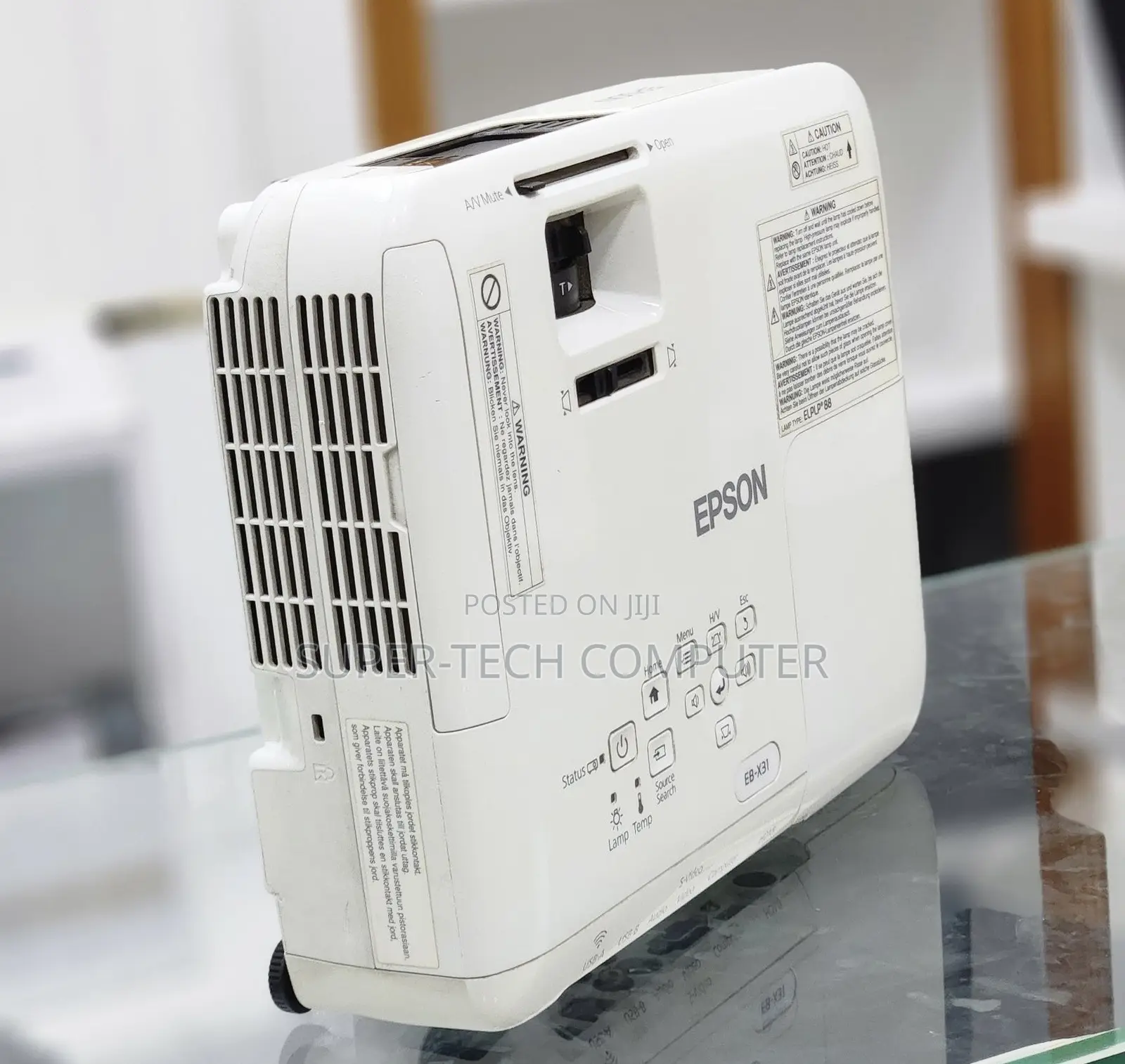 New Epson Projector, Model, Eb-X31 Hardware Interface: Vga, Usb, Hdmi