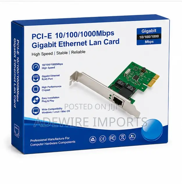 Pci E-Lan Card 10/100 MBPS With Vat