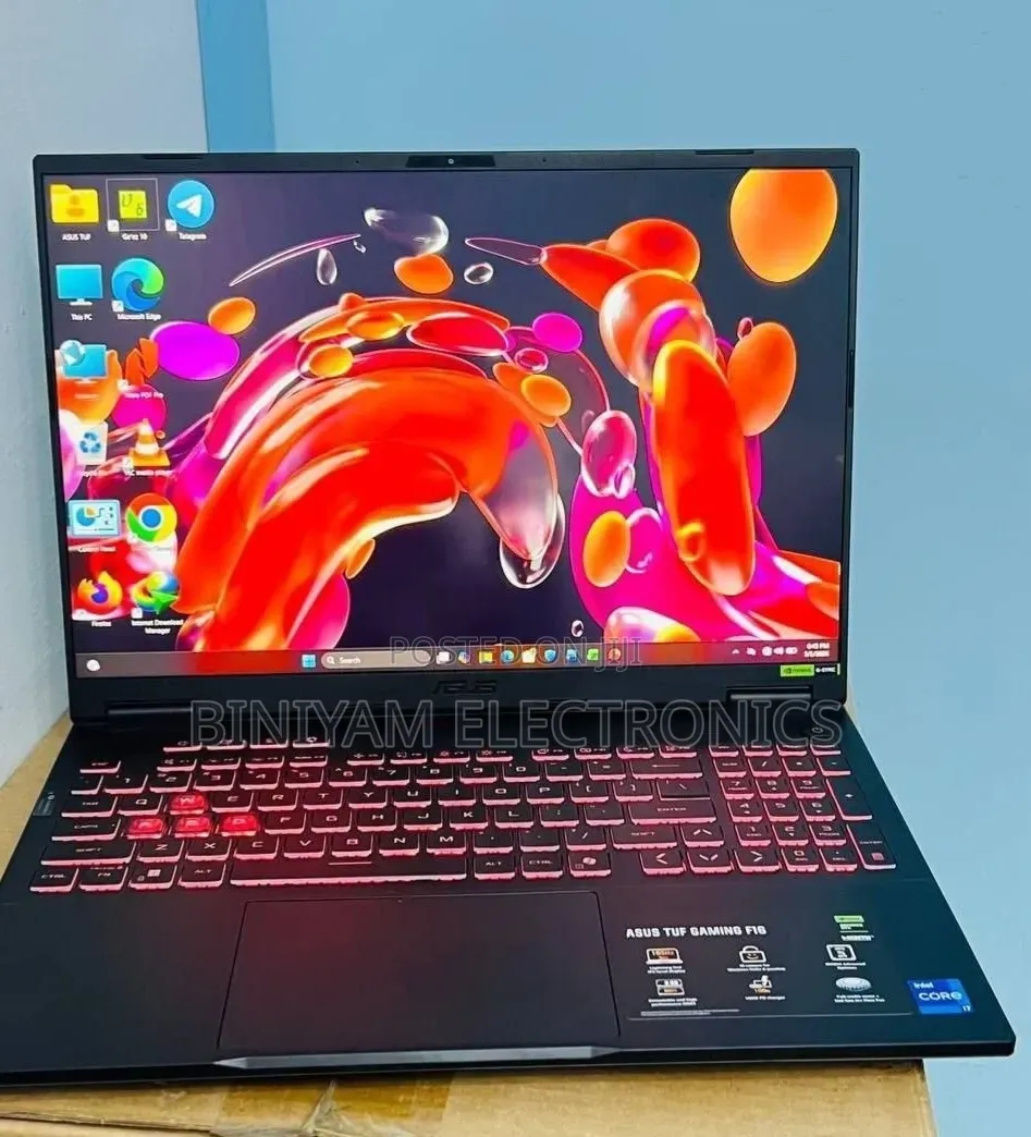 New Laptop Asus TUF Gaming F16 32GB Intel Core i7 SSD 1T