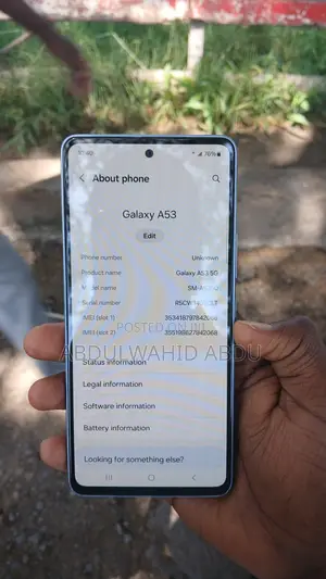 Samsung Galaxy A53 5G 256 GB Blue