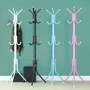 1pc Heavy Duty Metal Coat Rack