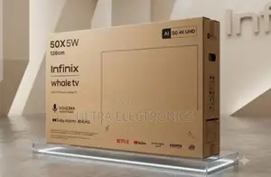 Infinix 50-Inch Uhd Smart Tv (50x5w) From the Whale Tv Series.