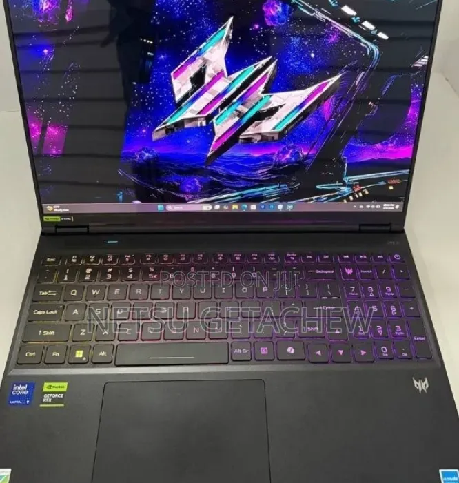 New Laptop Acer Predator Helios Neo 16 32GB Intel Core Ultra 9 SSD 1T