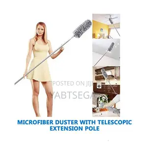 Microfiber Duster With Telescopic Extension Pole