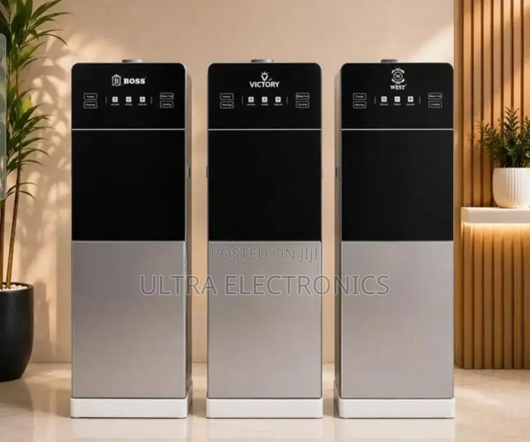 Victory Braned Bottom-Loading Water Dispenser Featuring a Stainless