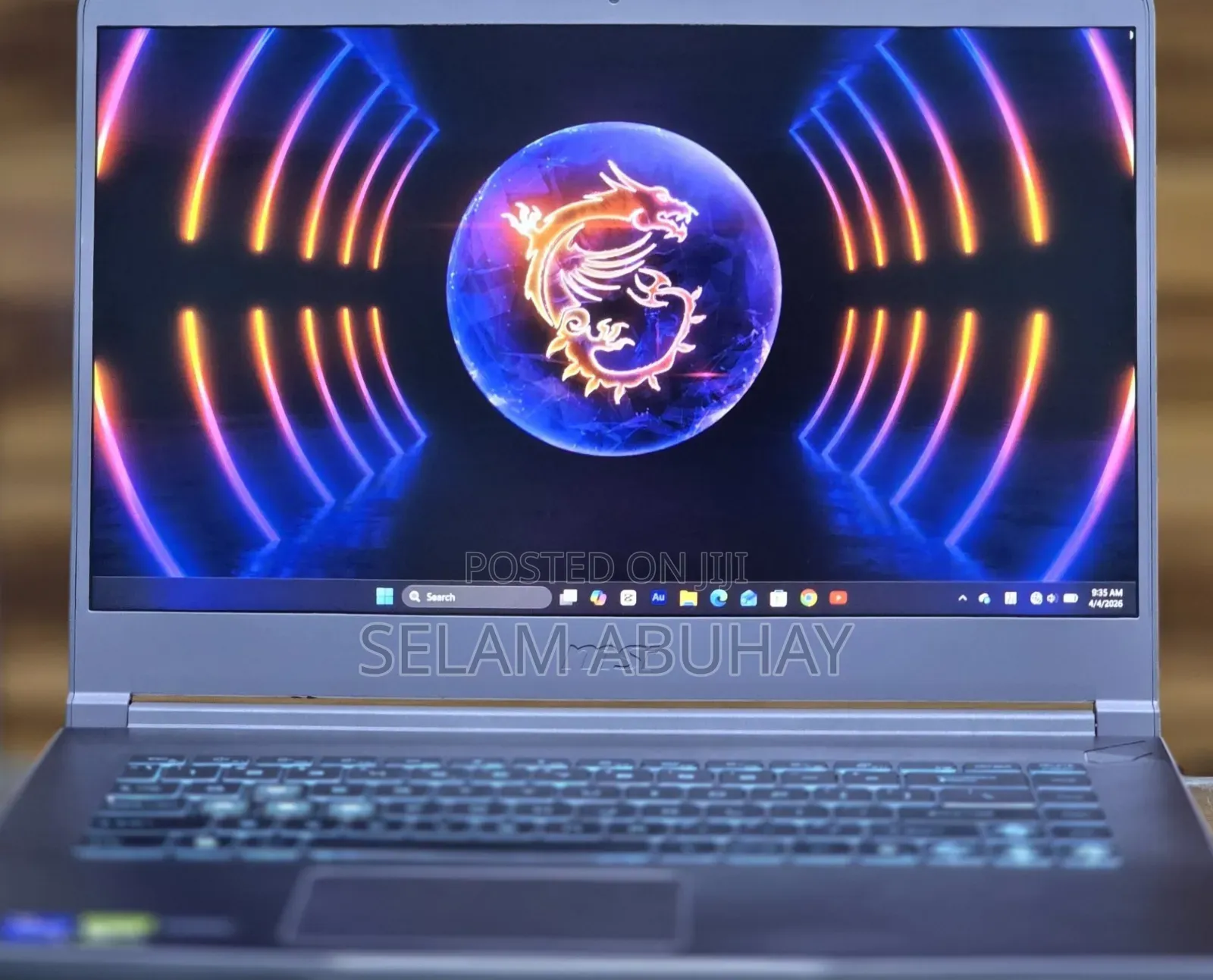 New Laptop MSI MSI Sword 15 16GB Intel Core i5 SSD 512GB