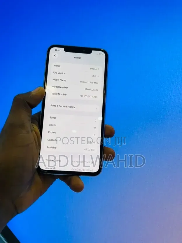 Apple iPhone 11 Pro Max 64 GB White