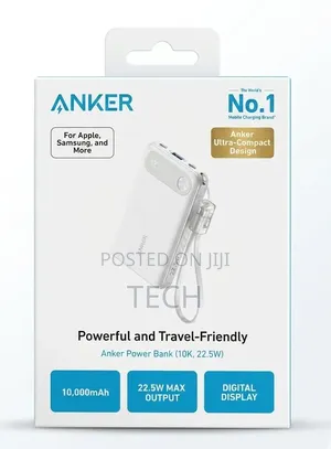 Anker Power Bank (10,000 Mah, 22.5w)