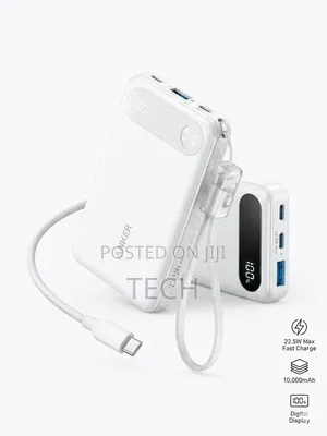 Anker Power Bank (10,000 Mah, 22.5w)