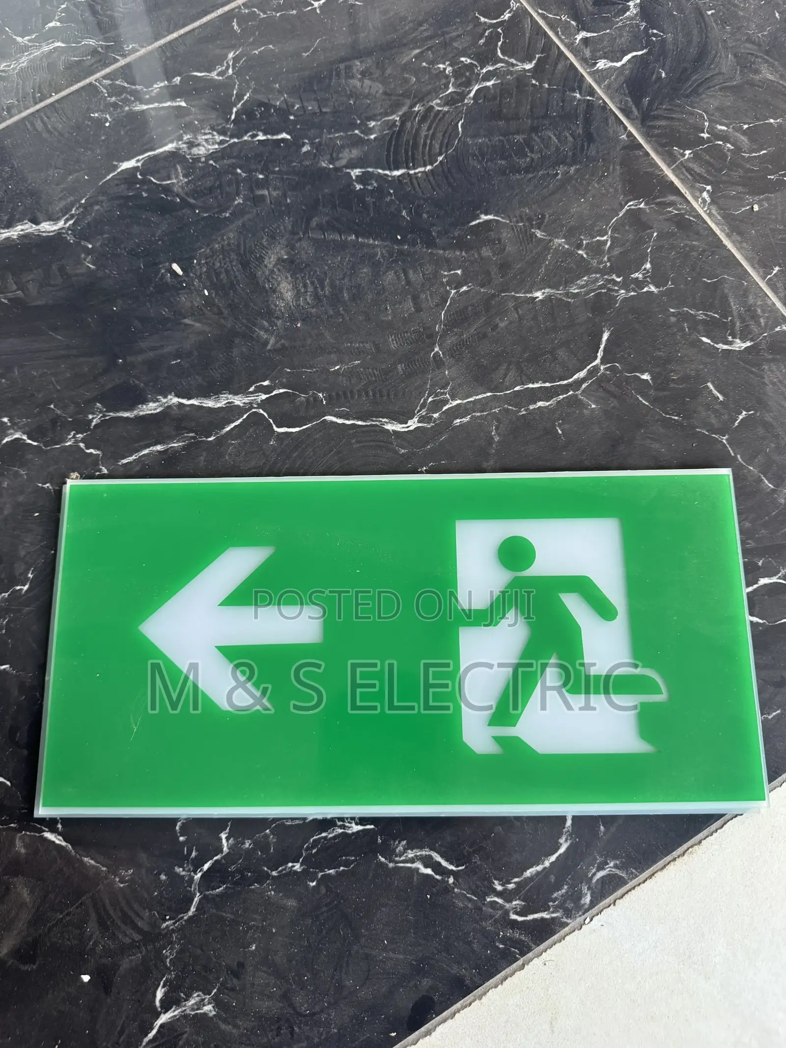 Exit Sign Banner