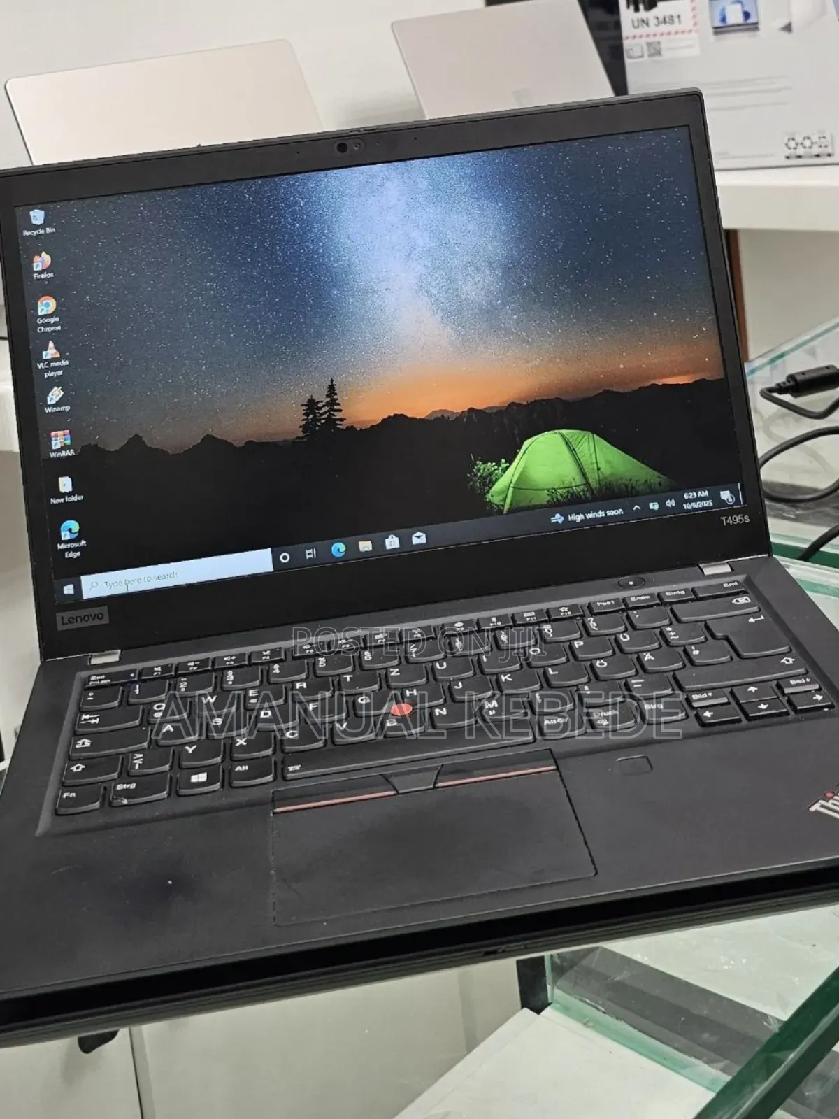 New Laptop Lenovo ThinkPad t495s 16GB AMD Ryzen 7 SSD 512GB