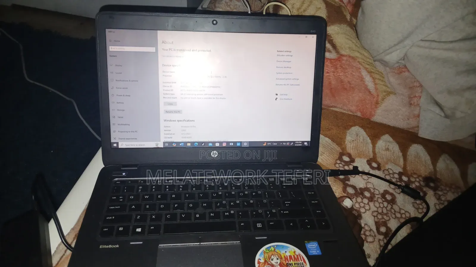 Laptop HP EliteBook 840 8GB Intel Core i5 HDD+SSD 256GB