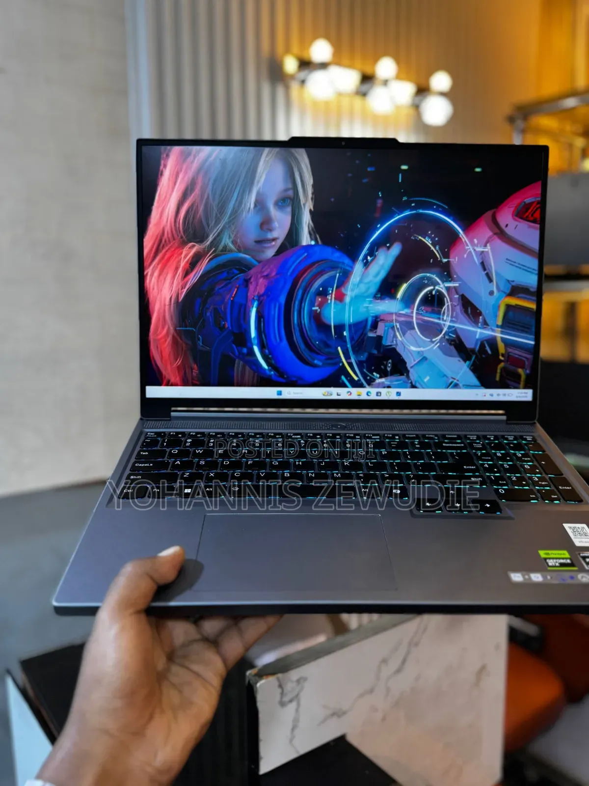 New Laptop Lenovo Legion 5 16GB AMD Ryzen 7 SSD 1T