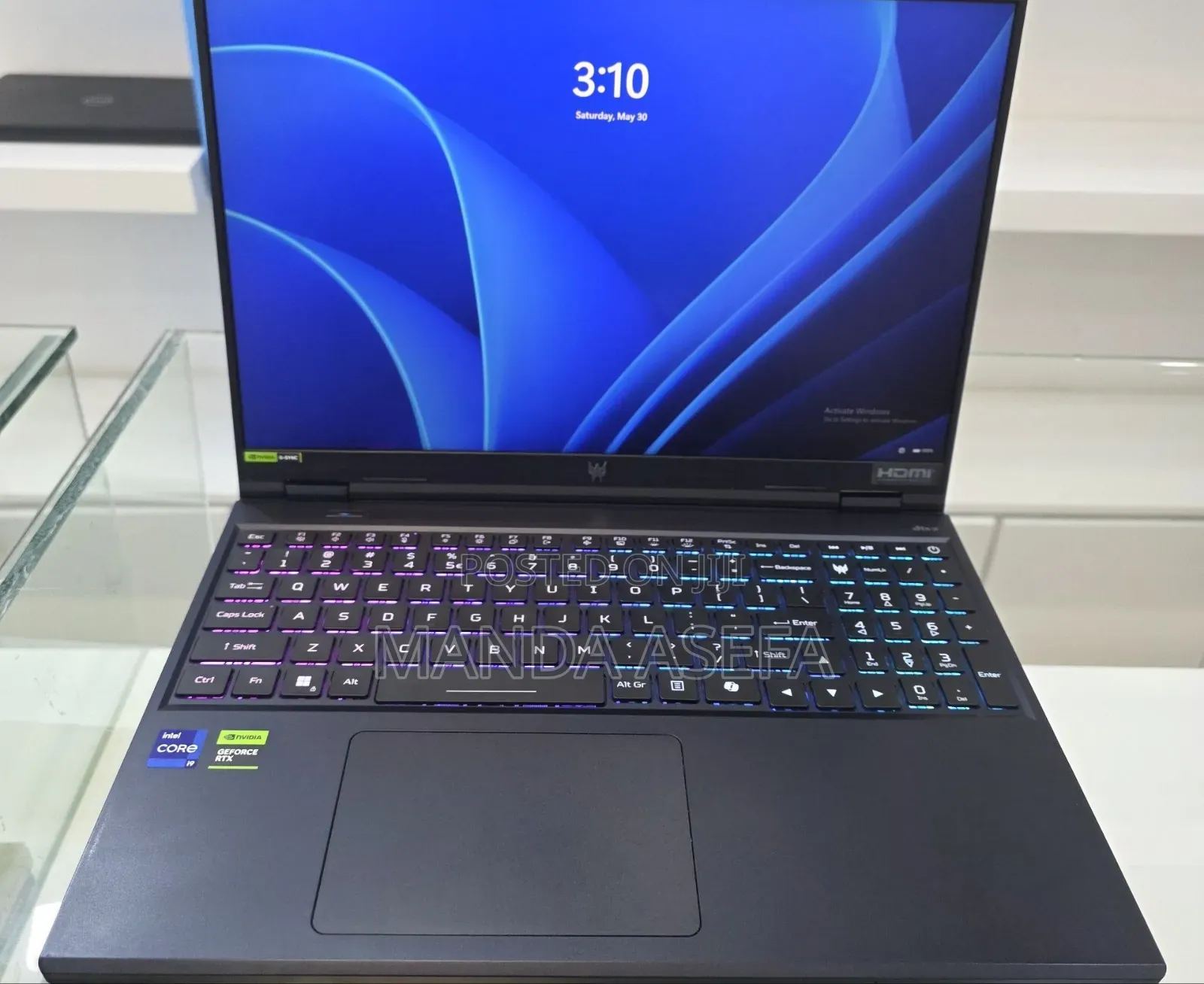 New Laptop Acer Predator Helios Neo 16 16GB Intel Core i9 SSD 1T