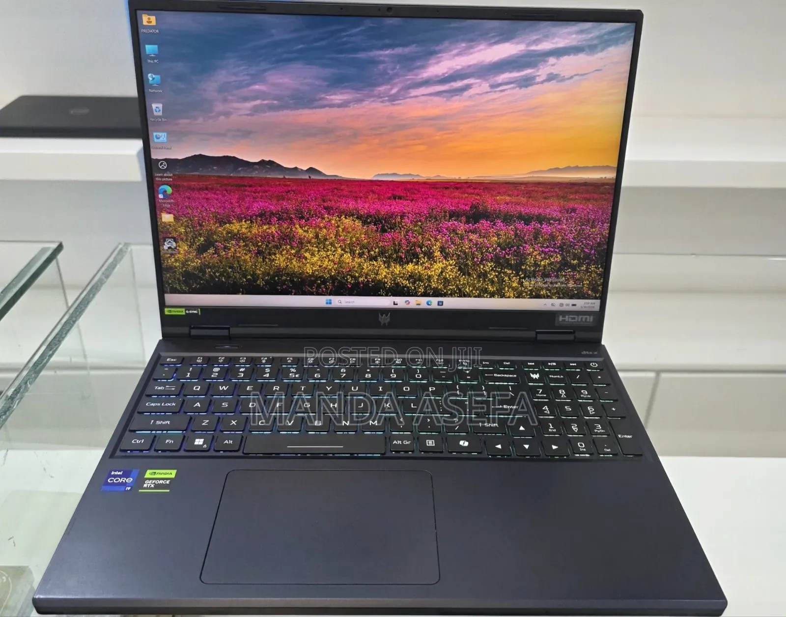 New Laptop Acer Predator Helios Neo 16 16GB Intel Core i9 SSD 1T