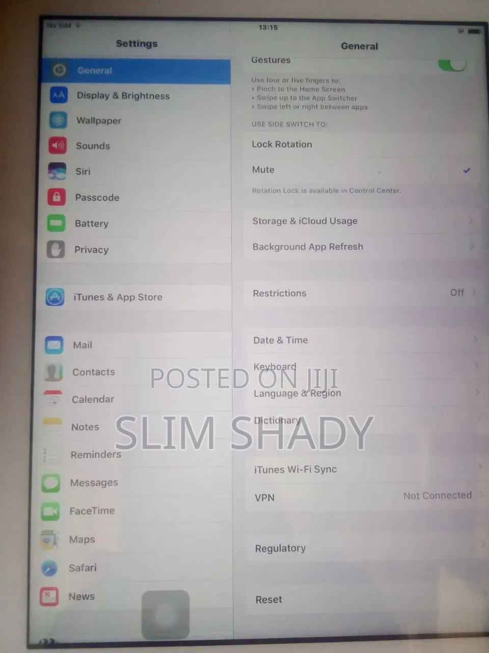 Apple iPad 4 Wi-Fi + Cellular 64 GB Gray