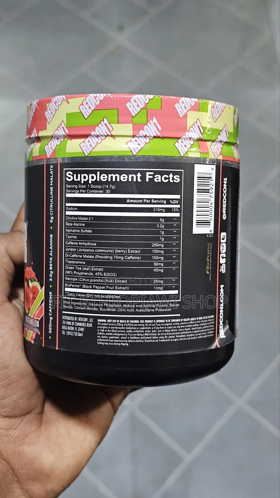 Pre-Workout Total War (30servings)