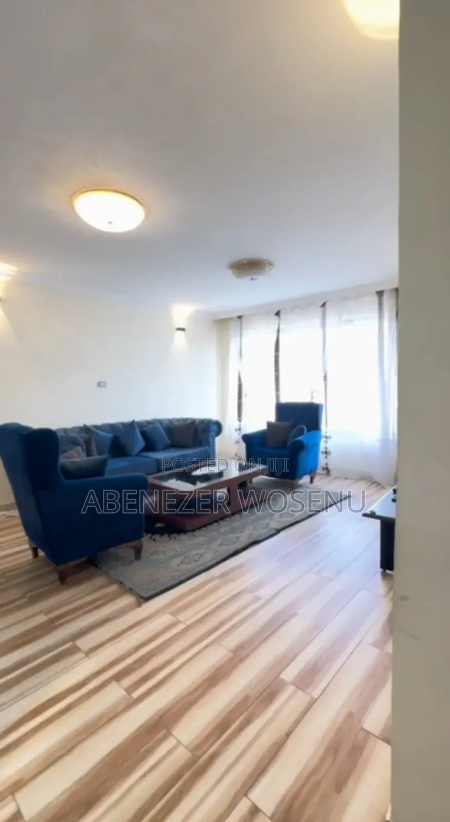 Furnished 3bdrm Apartment in Kasanchis Hilton, Kirkos for sale
