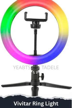 Rgb Ring Light – Professional Lighting For Content Creators