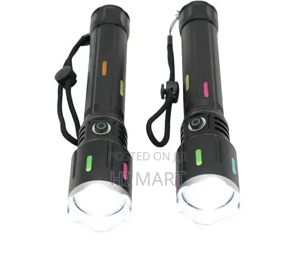 High Power Rechargeable Flashlight