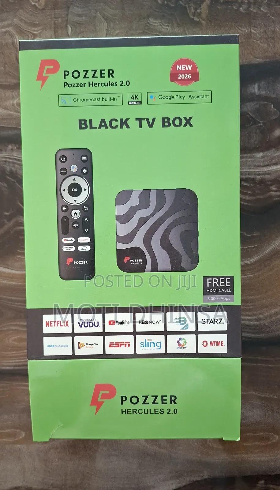 Pozzer Hercules 2.0 Android Tv Box 256gb/12gb Ram Android 15