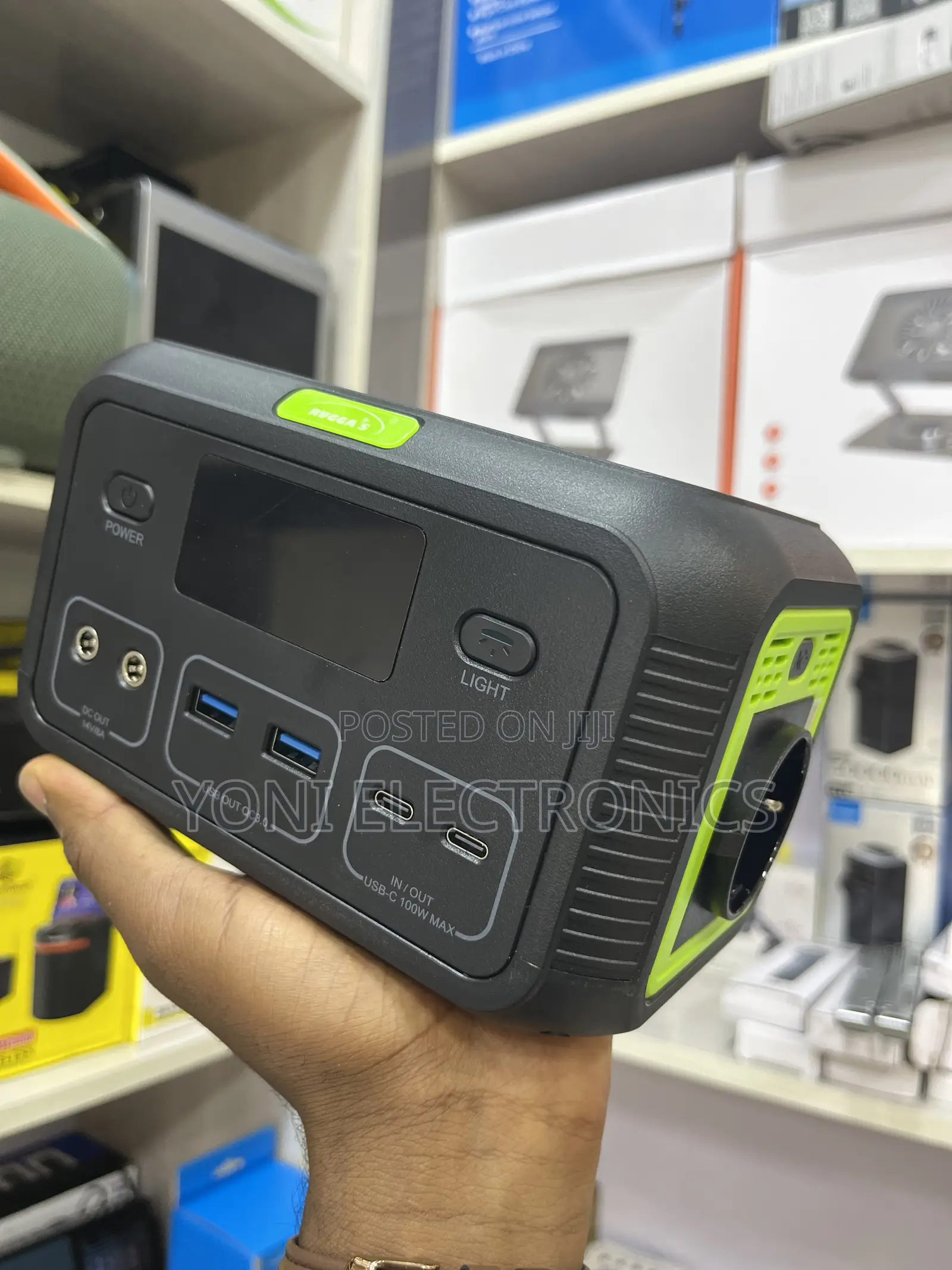Rugga's Rgs-150 Power Station | Mini Power Bank With Ac/Dc 100w Pd