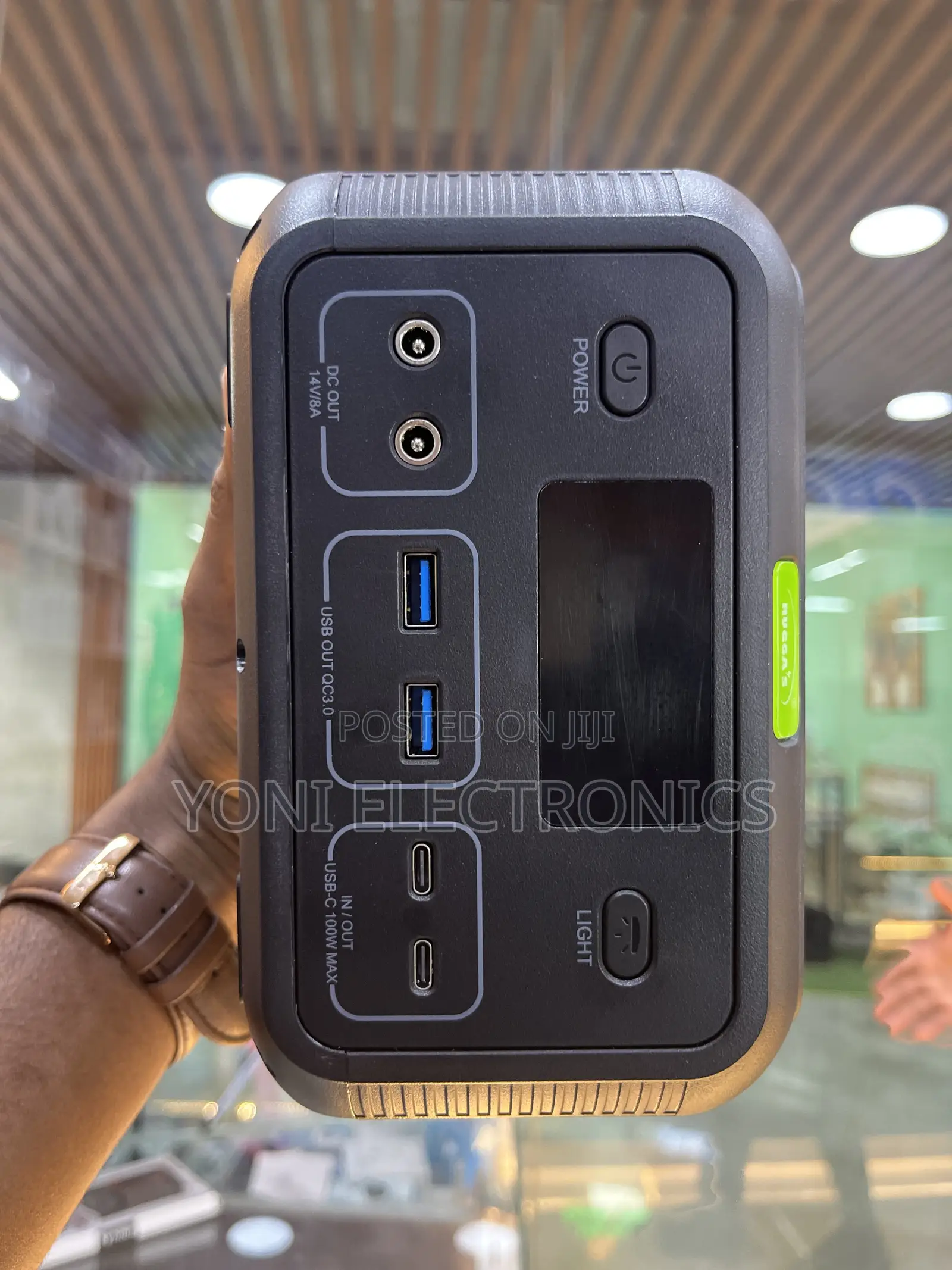 Rugga's Rgs-150 Mini Portable Power Station 100w Pd In/Out Modified