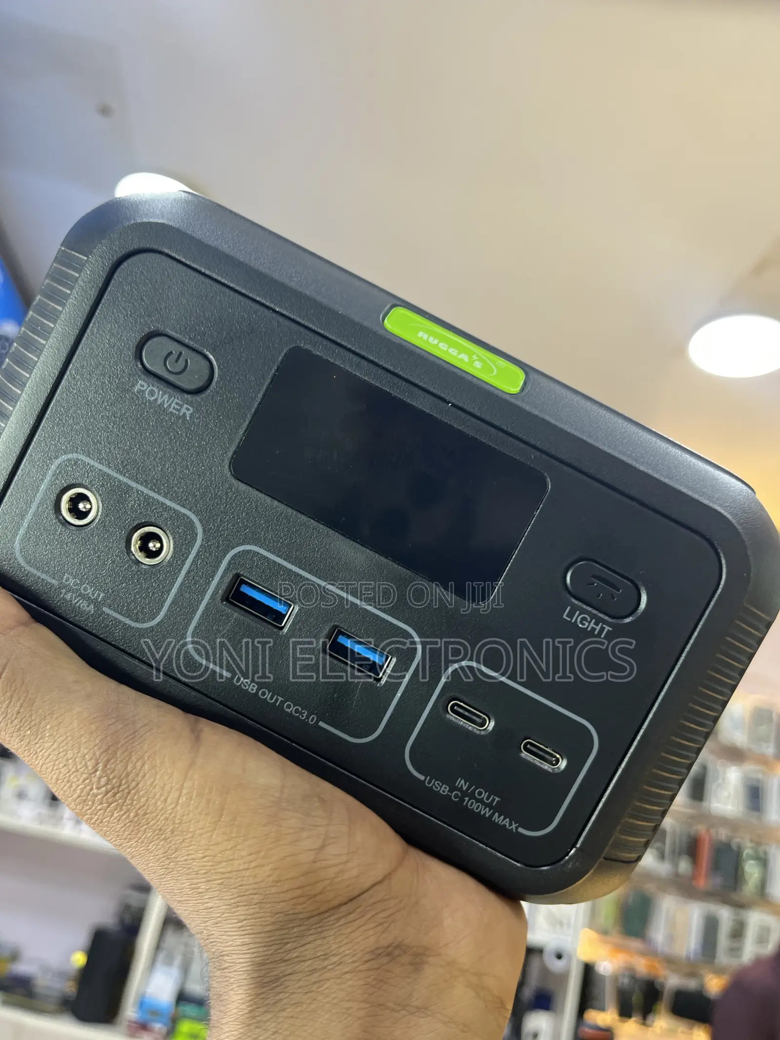 Rugga's Rgs-150 Compact Camping Power Station | 100w Pd Ac Outlet