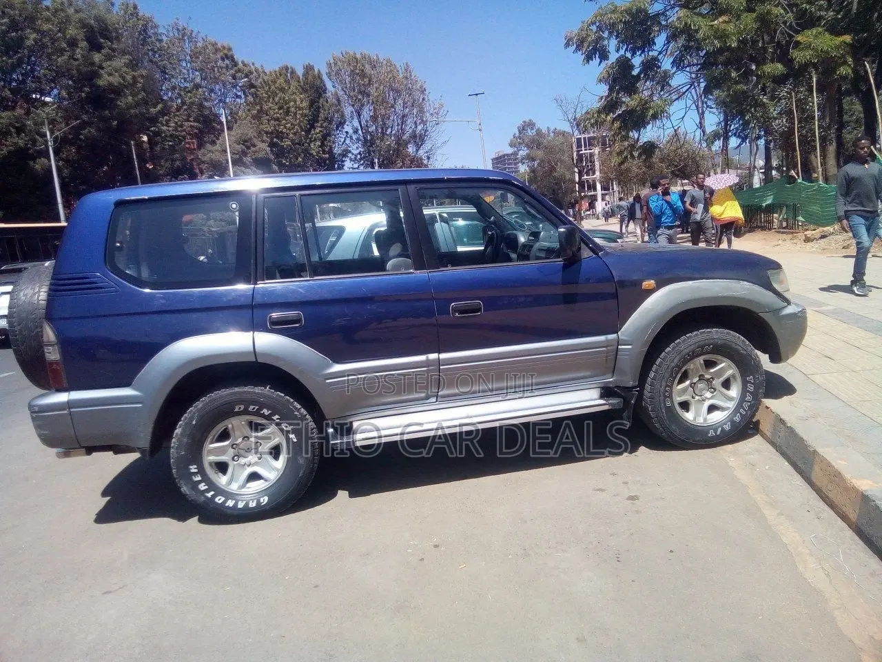 Toyota Land Cruiser Prado 2000 Blue