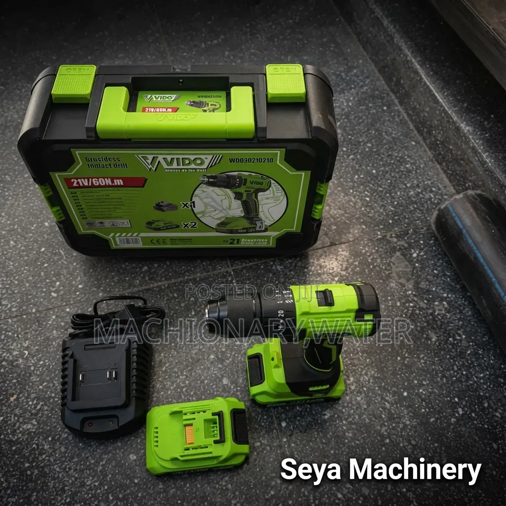 Vido Brushless Chargiable Drill 21v