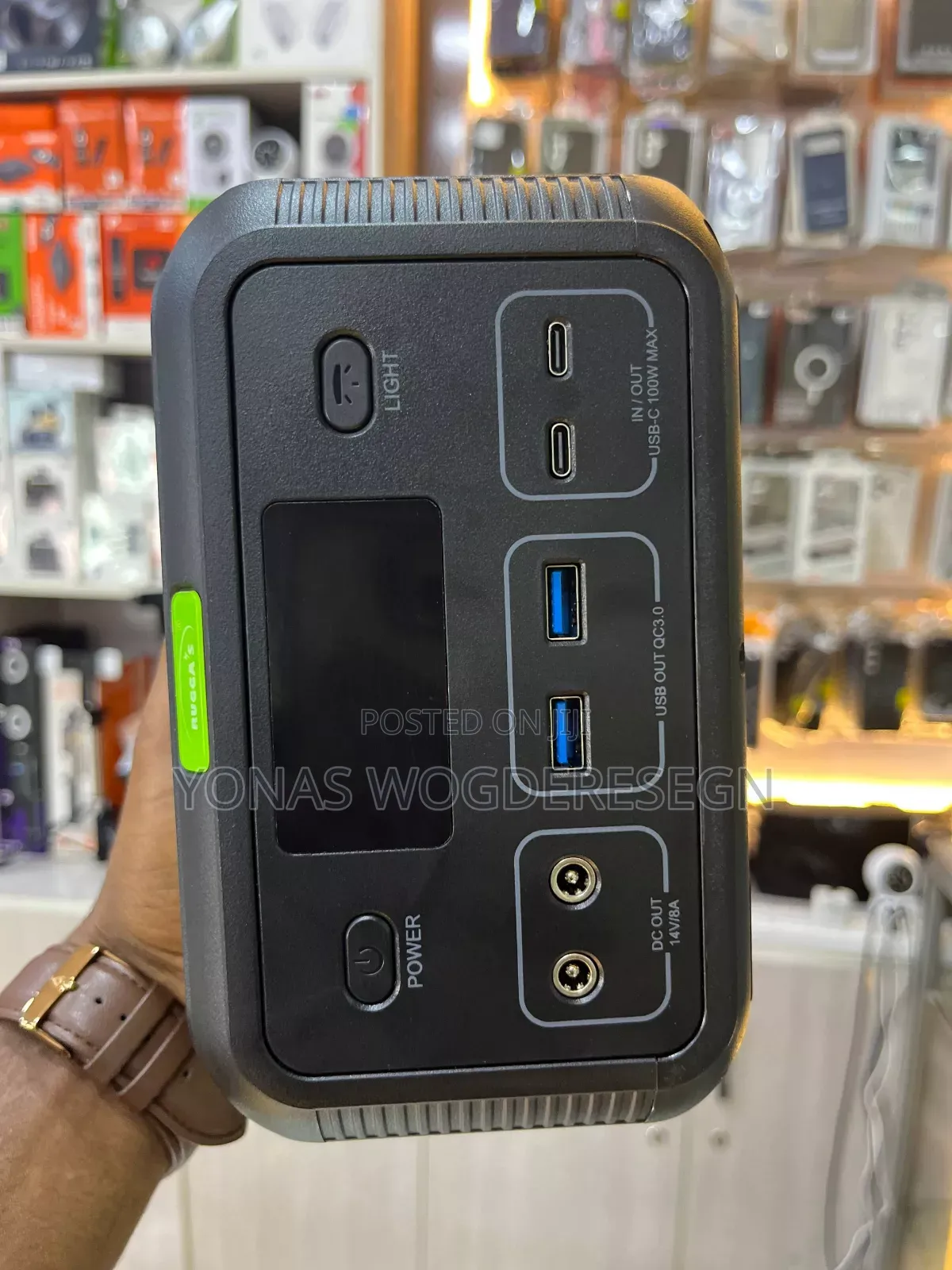 Rugga's RGS-150 Mini Portable Power Station | 100w Pd Fast Charging