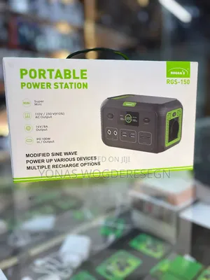 Rugga's RGS-150 Mini Portable Power Station | 100w Pd Fast Charging