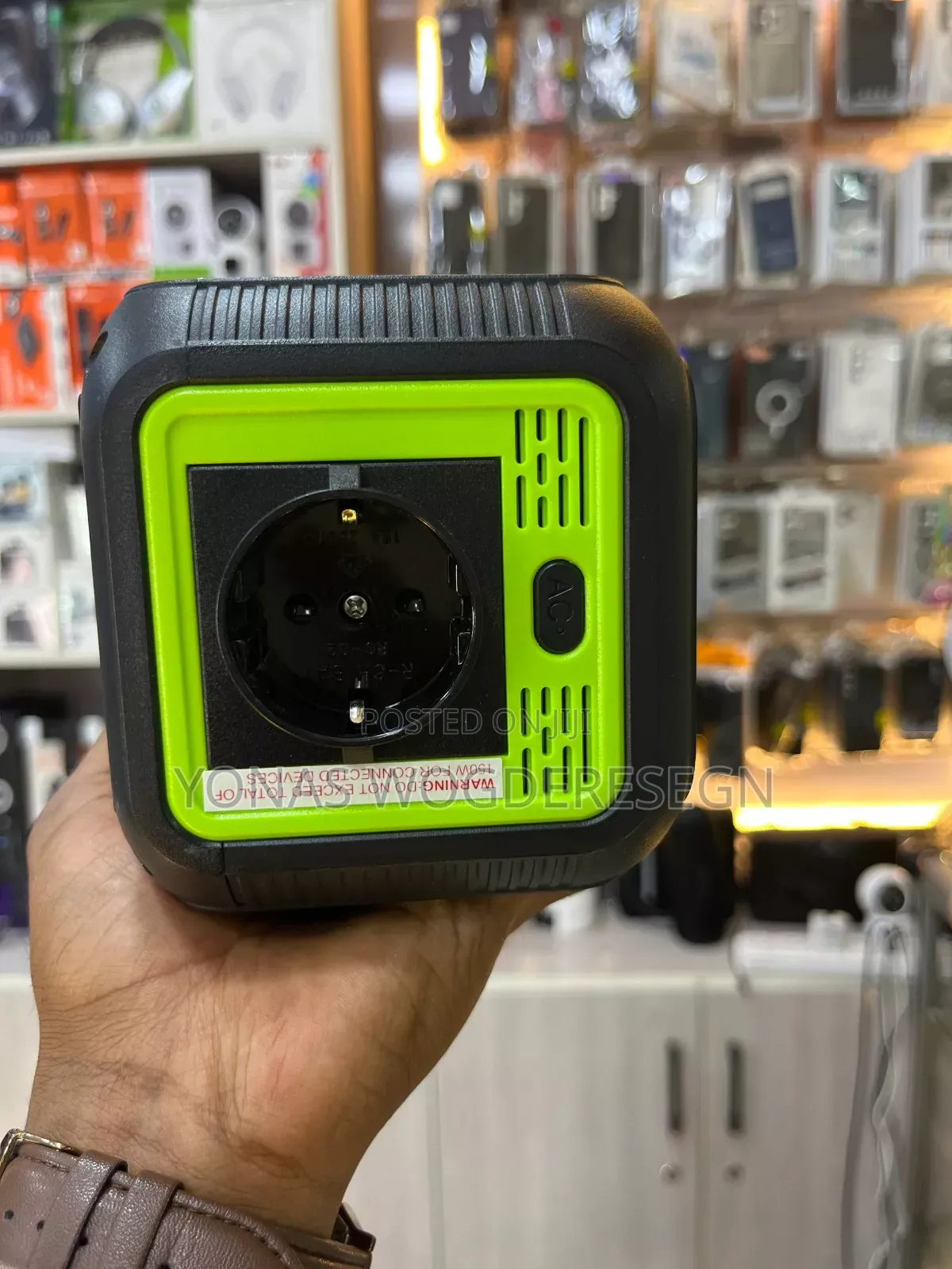 Rugga's RGS-150 Compact Solar-Ready Power Station –Perfect for Camping