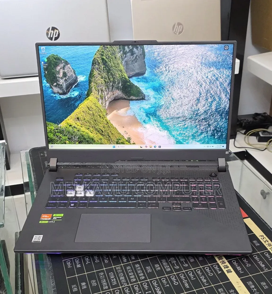 New Laptop Asus ROG GL702VM 16GB AMD Ryzen 9 SSD 1T