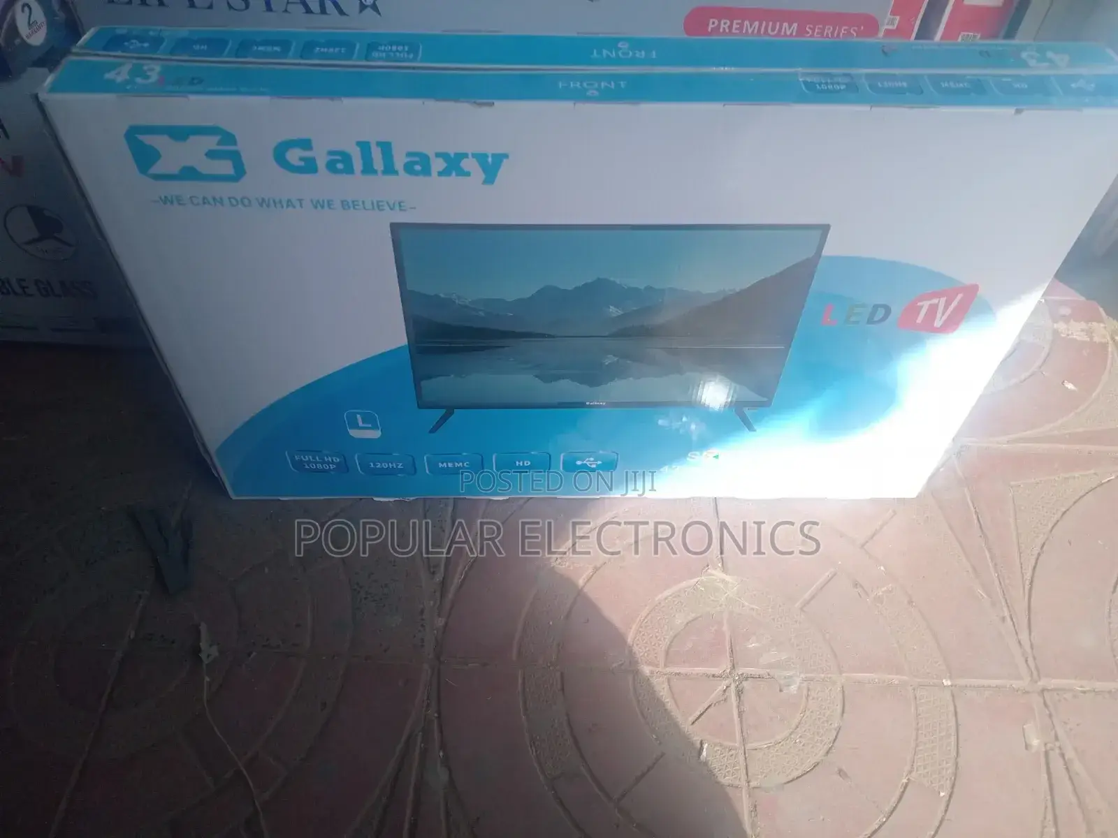 Galaxy 43inch Tv Smart Android New Model 2025