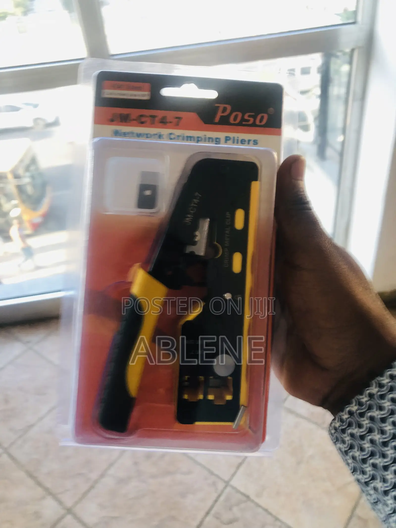 Rg45 Crimping Tool And Cable (Network Crimping)3 In 1