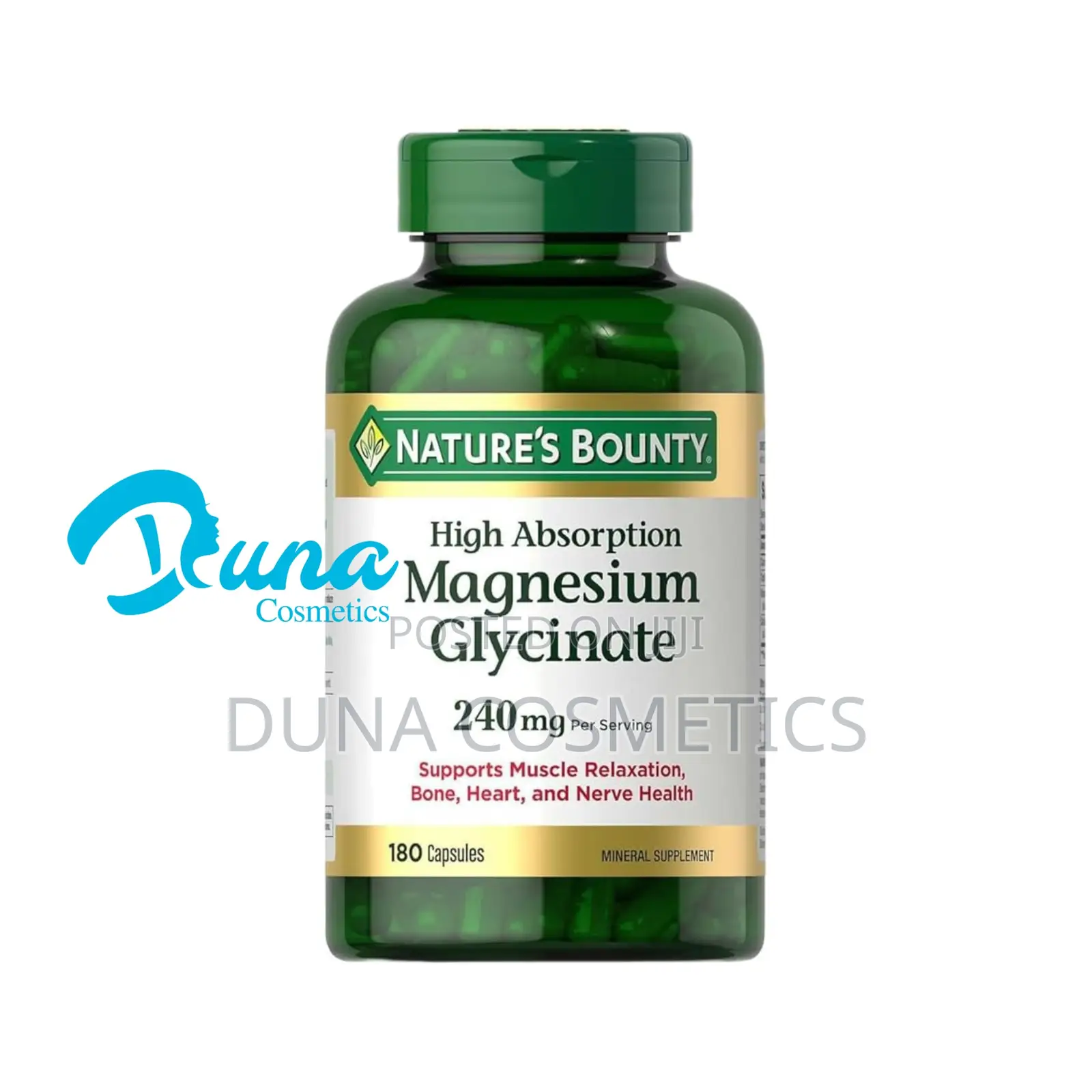 Nature’S Bounty High Absorption Magnesium Glycinate,