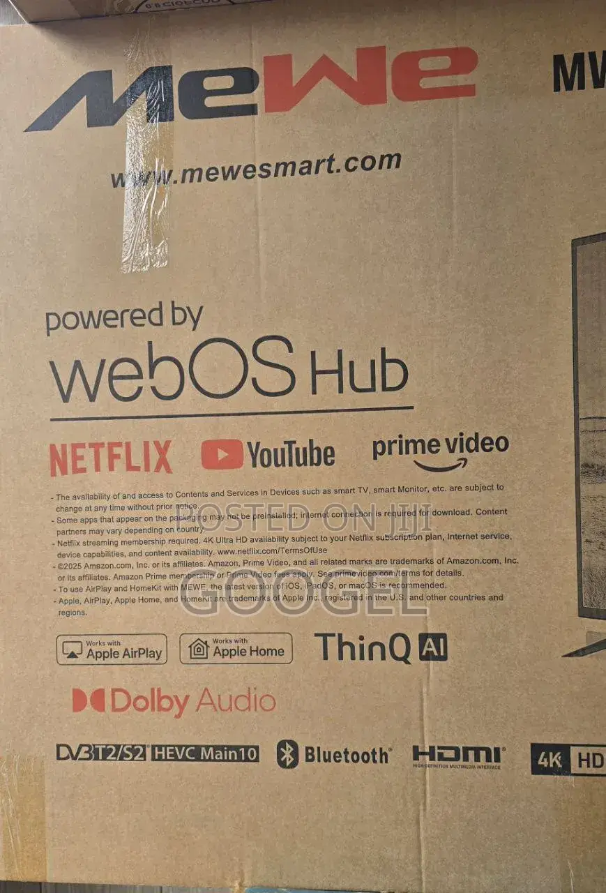 Mewe 55" Webose Led TV