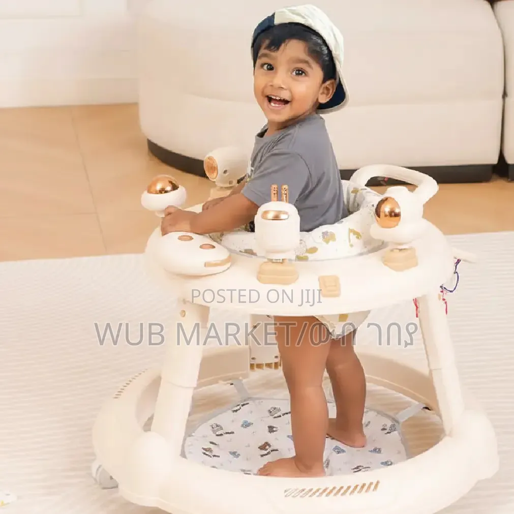 Lexury Baby Walker With Basketball Hoop-የልጆች ጀሬሎ