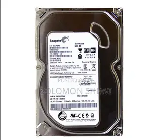 Hard Drive Seagate 500gb Desktop Sata HDD