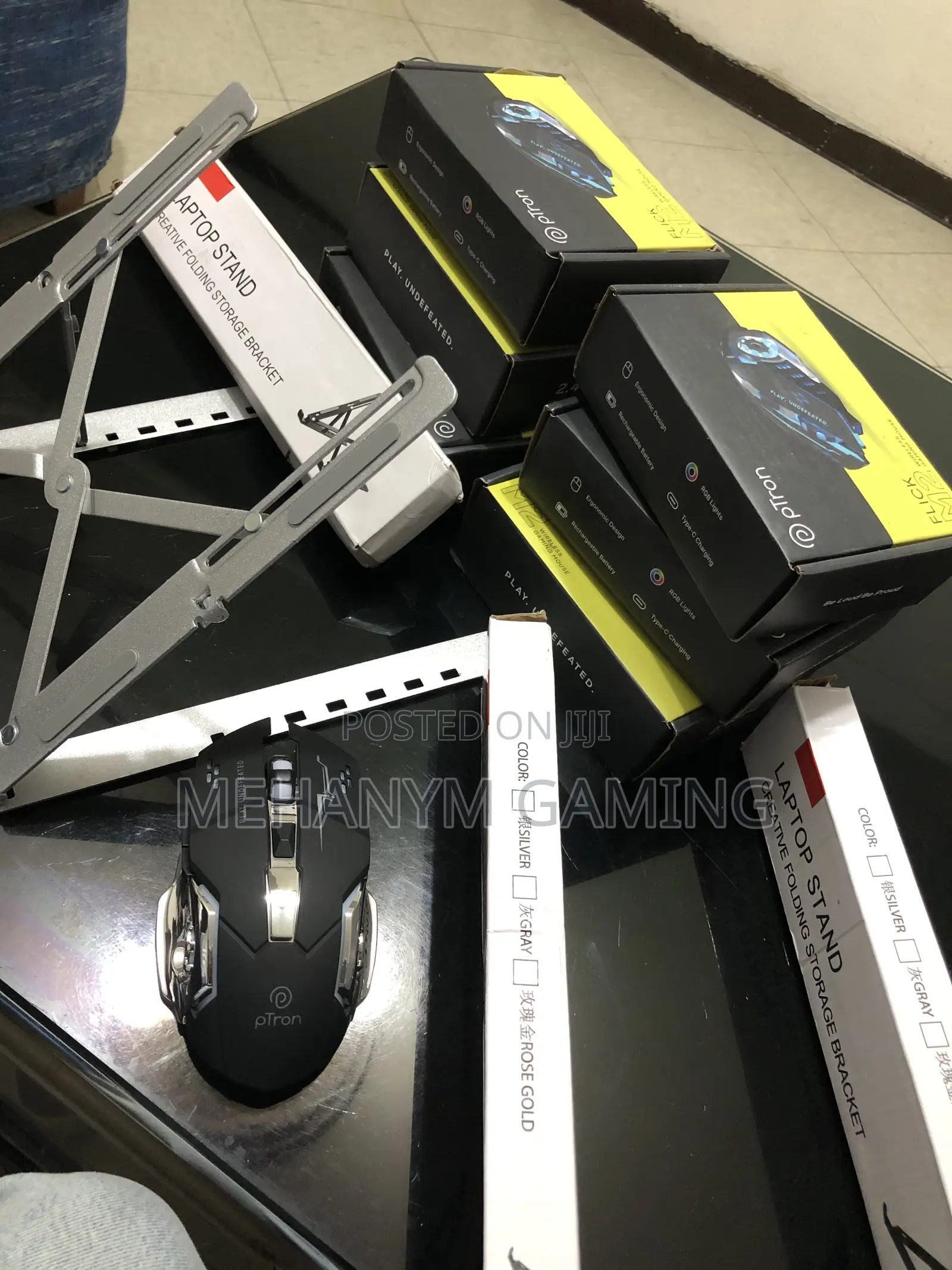 Wireless Gaming Mouse - Silent Click- Brand New- Addis Ababa-bluetooth