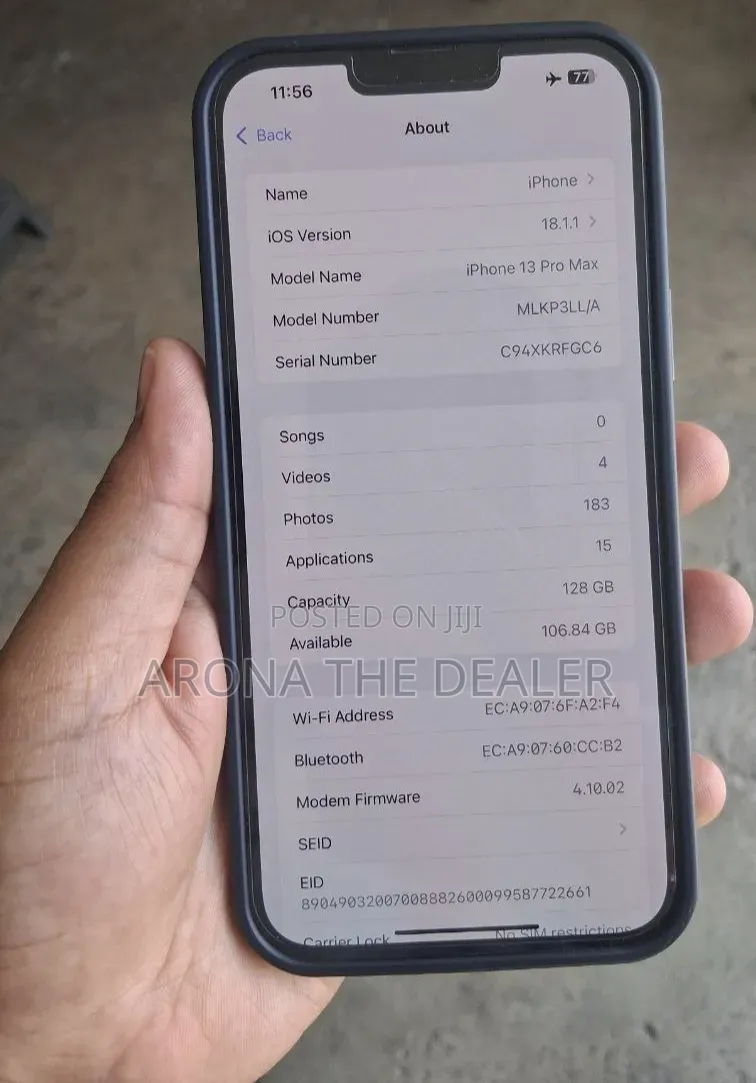 Apple iPhone 13 Pro Max 128 GB Gray