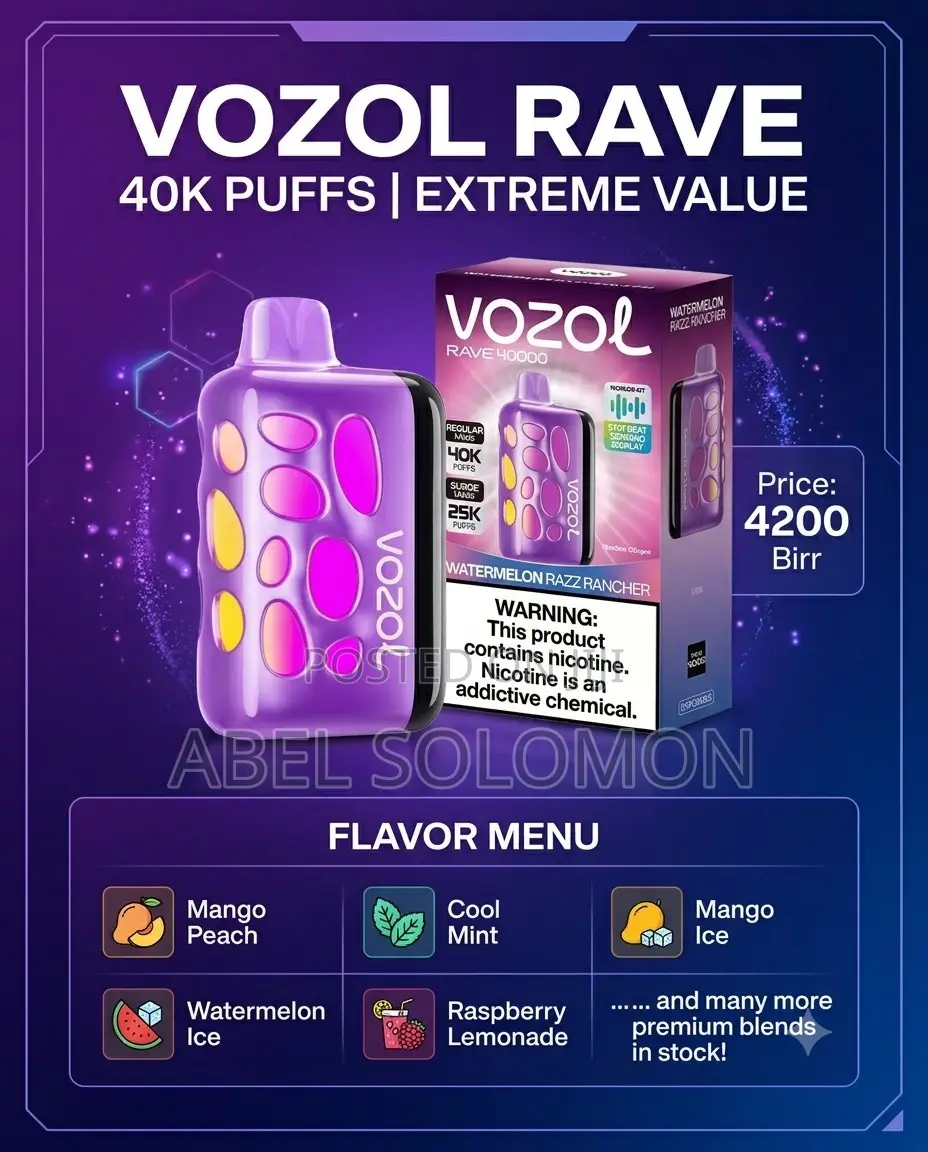 Vozol Vape 40,000 Puffs