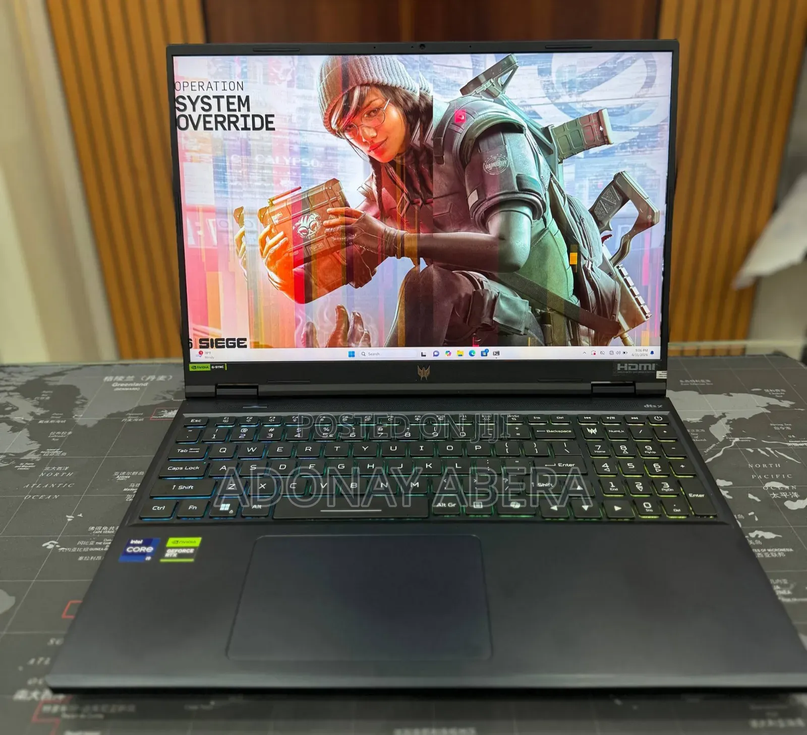New Laptop Acer Predator Helios Neo 16 16GB Intel Core i9 SSD 1T