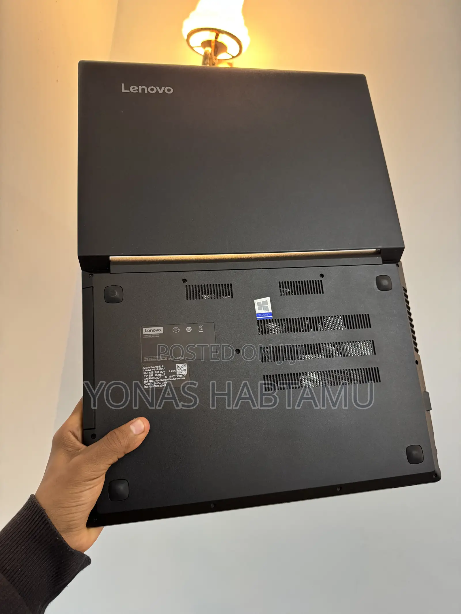 New Laptop Lenovo 4GB Intel Core 3 SSD 512GB