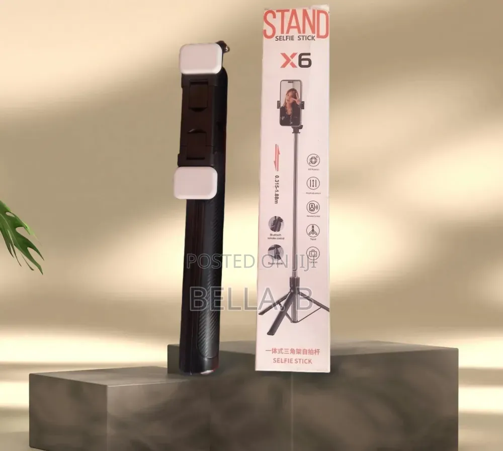 X6 Selfie Stick – Easy Bluetooth Connection.