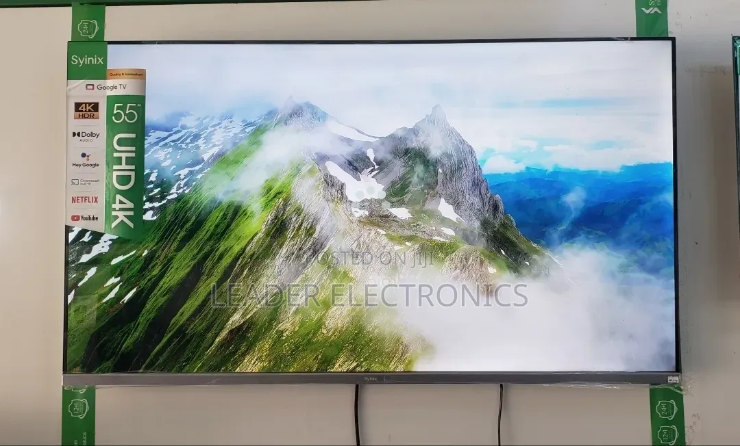 Syinix 55" Uhd Qled Tv – Smart Google Tv