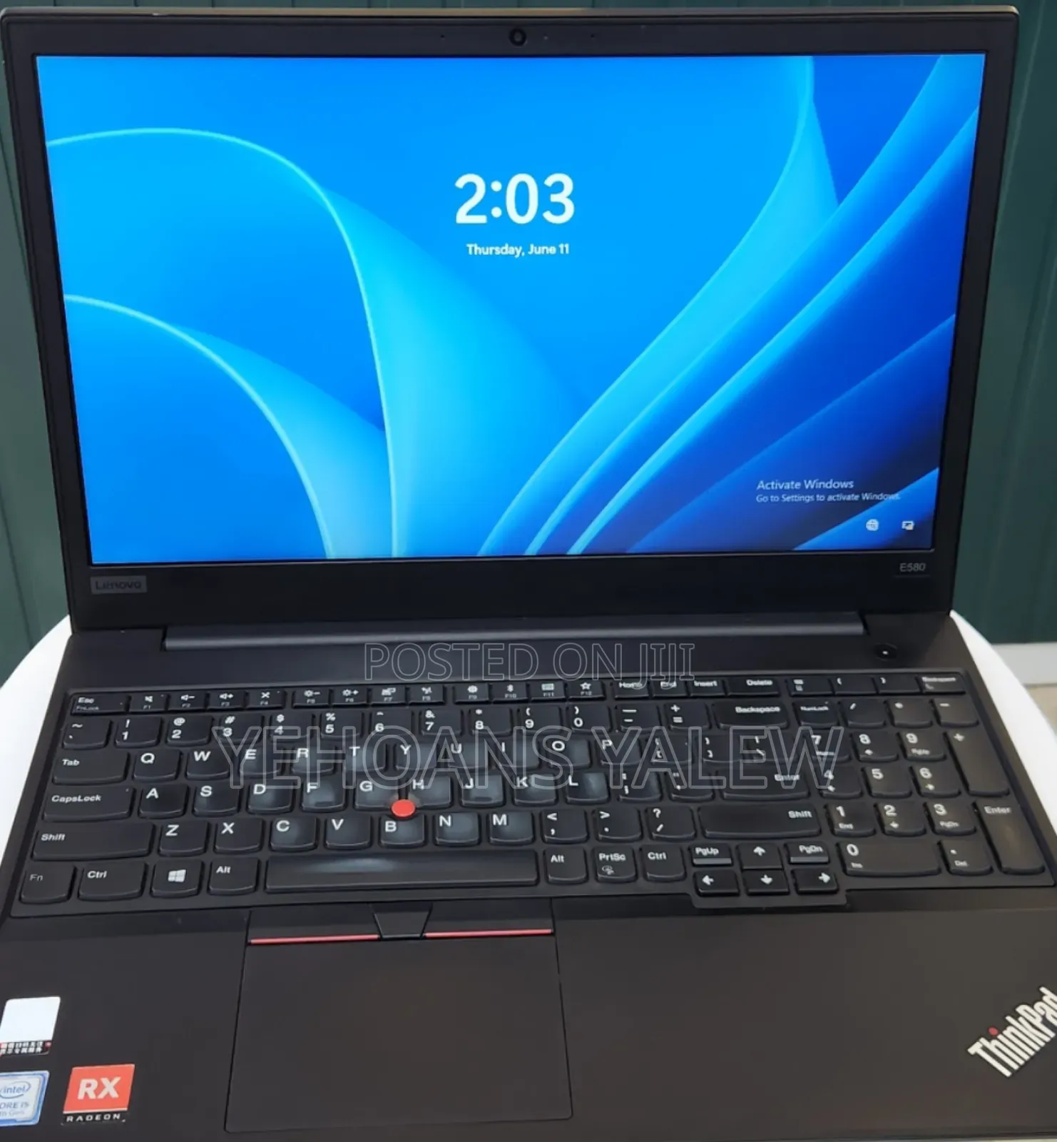 New Laptop Lenovo ThinkPad E580 8GB Intel Core i5 HDD+SSD 256GB
