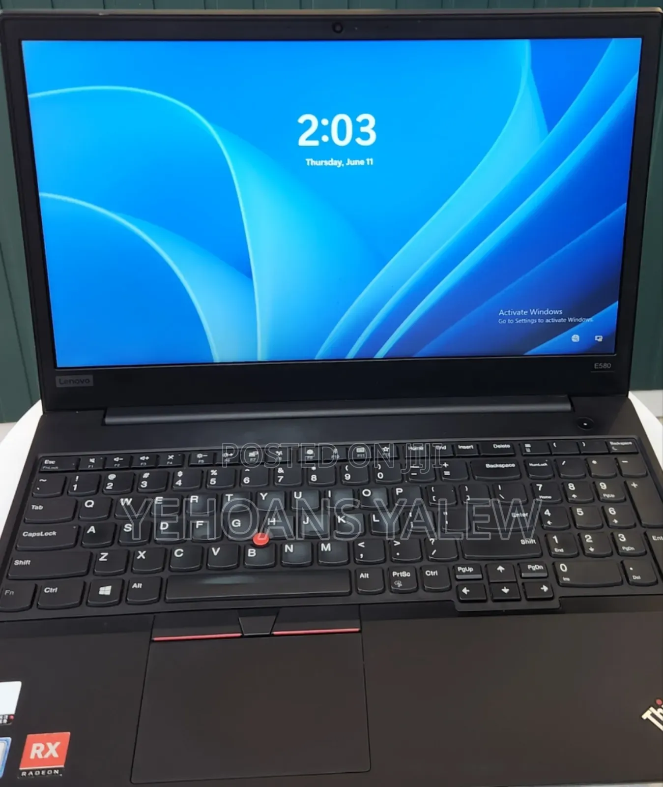New Laptop Lenovo ThinkPad E580 8GB Intel Core i5 HDD+SSD 256GB