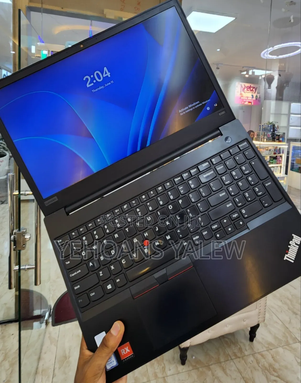 New Laptop Lenovo ThinkPad E580 8GB Intel Core i5 HDD+SSD 256GB